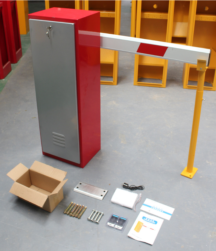 电动抬杆门 小区大门升降栏杆 门卫遥控停车场起落杆 拦车杆 道闸