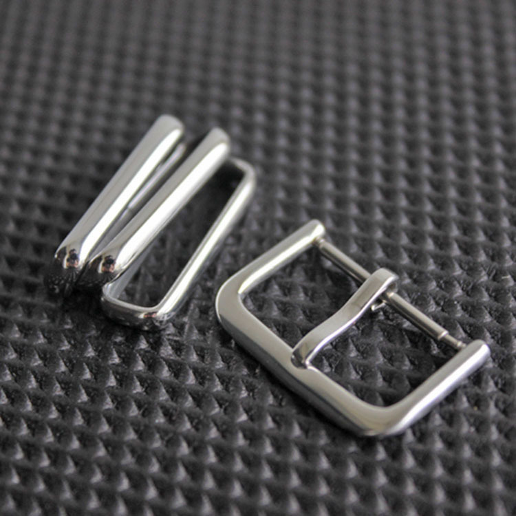 厂家出售尼龙表带钢圈表扣不锈钢环扣304料精美表带扣欢迎定制