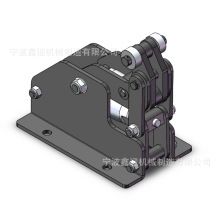 倍速链线阻挡器  卧式阻挡器QX-4-2可 配SMC气缸卧式阻挡器止停器