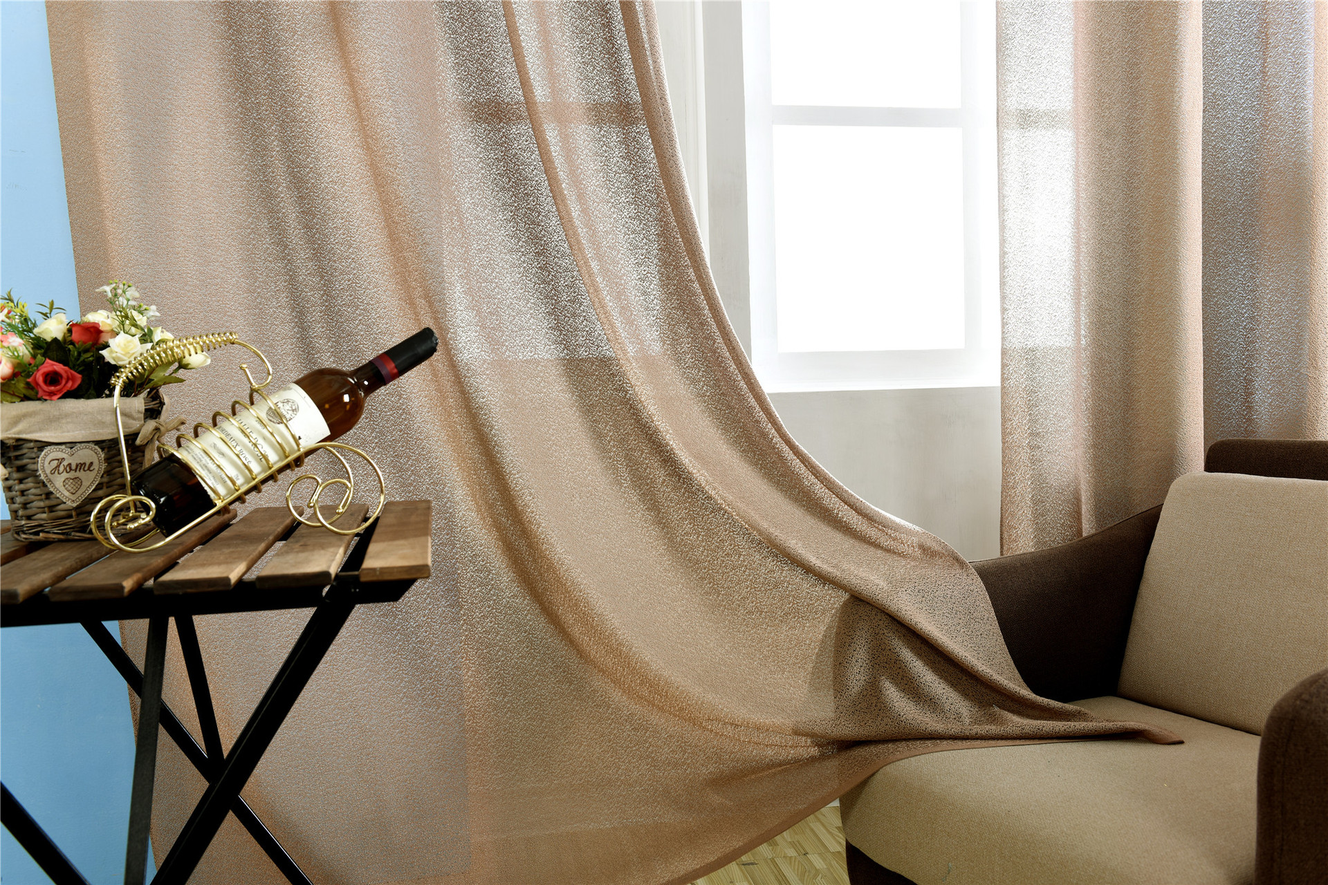 亚马逊/ebay/速卖通跨境新品新款纯色经编纱 厂家批发可定制尺寸