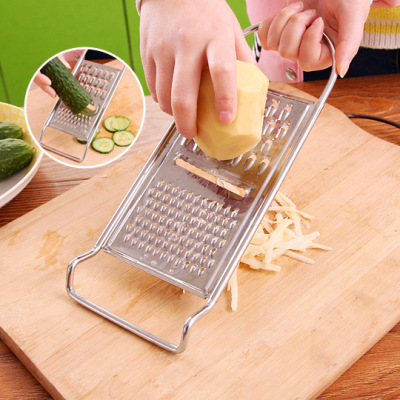 刨丝器不锈钢刨子切土豆丝削萝卜丝擦丝器刮丝器厨房蔬果刨刀