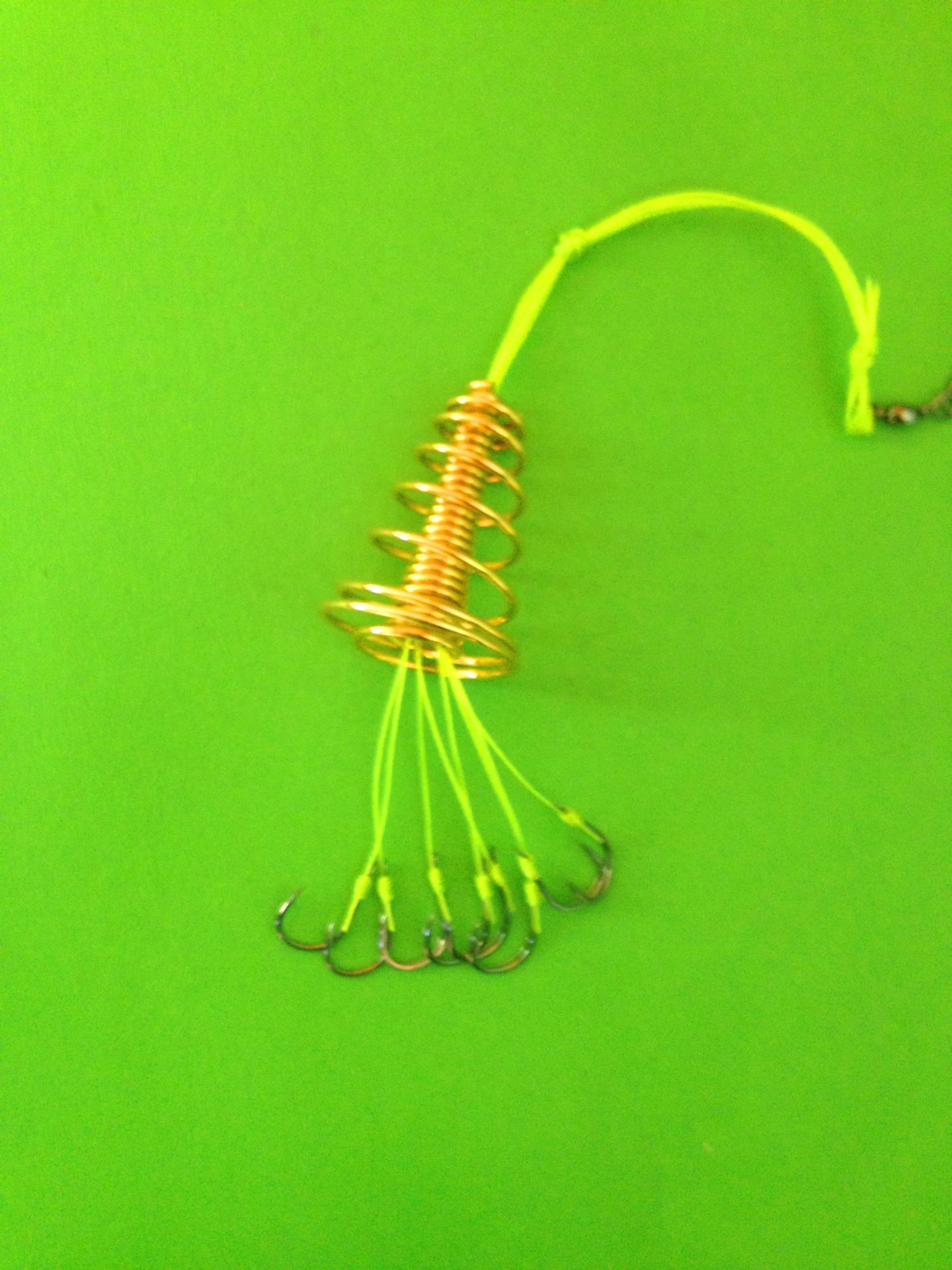 防挂底爆炸钩套装荧光伊势尼防缠绕有倒刺鱼钩海抛竿钓鱼钩