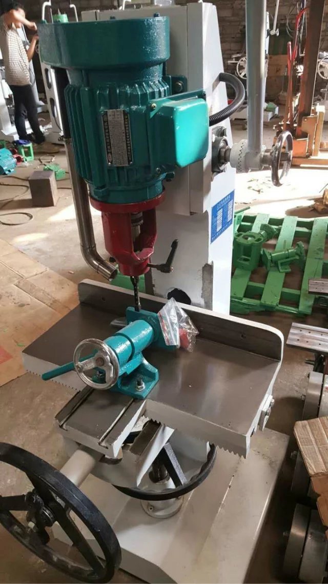 mz1610 方眼钻 榫眼机 榫眼钻 打眼机 钻孔机 带风机款