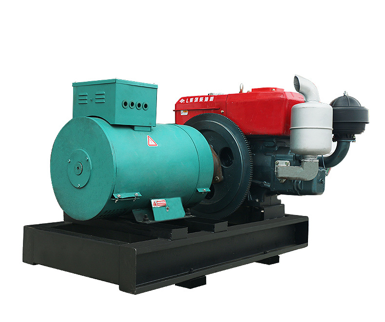 常州20kw千瓦柴油发电机组一体式单缸拖拉机全铜发电机大马力