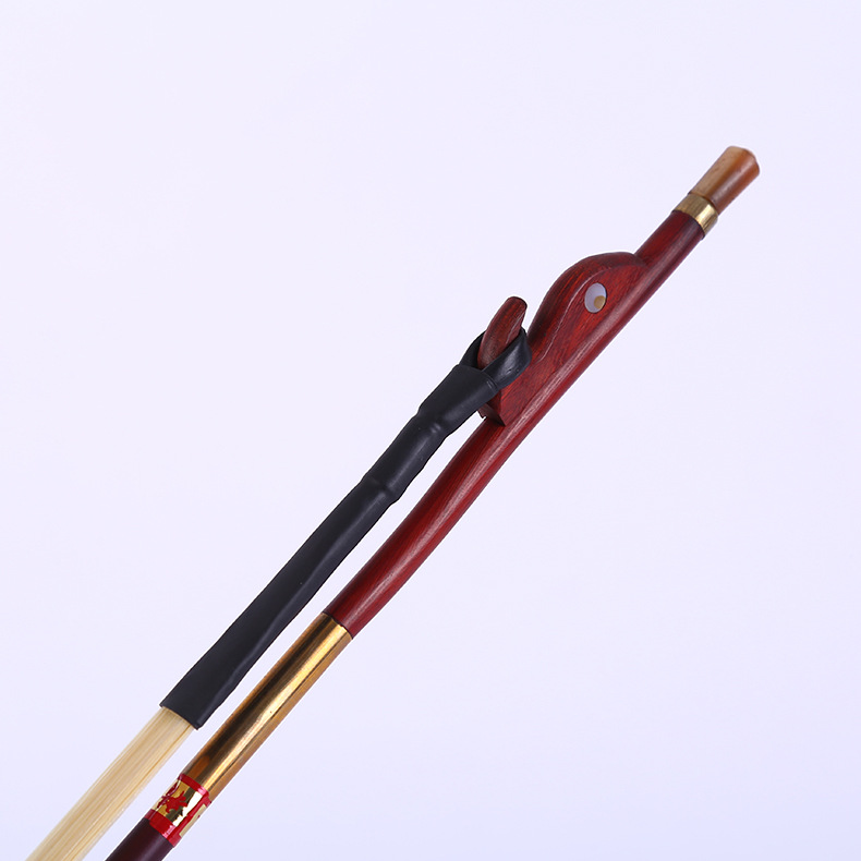 小叶紫檀标准二胡弓专业演奏家级二胡弓马尾 300根手工琴弓