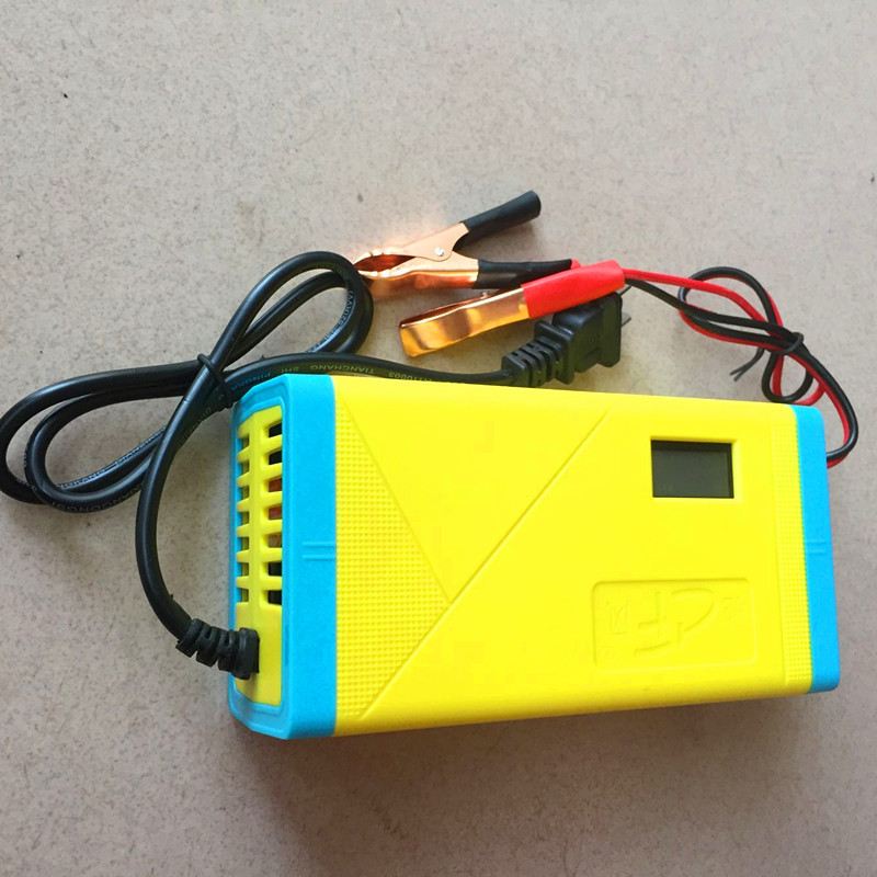 汽车电瓶充电器轿车用准确显示电瓶电量6a短路反接保护驰风