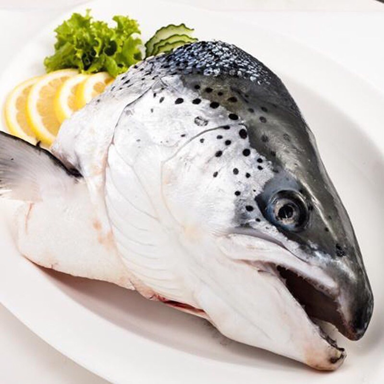 三文鱼鱼头 冷冻大三文鱼头料理超低价 400/500克大鱼头