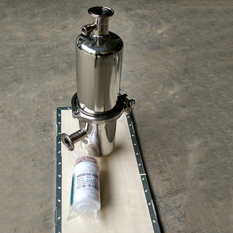 不锈钢304焊接式快装式空气过滤器 批发卫生级热蒸汽过滤器批发