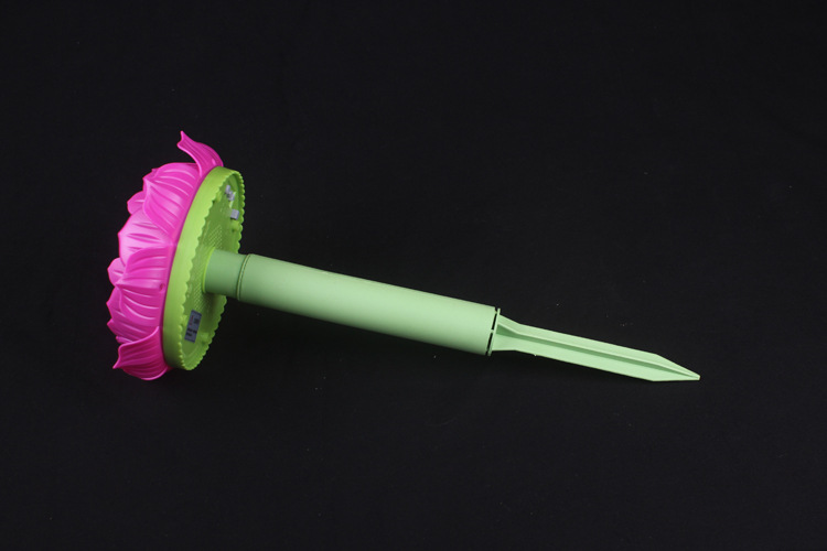 莲花太阳能念佛机户外红色莲花播经机佛教唱佛机地藏经大悲心经