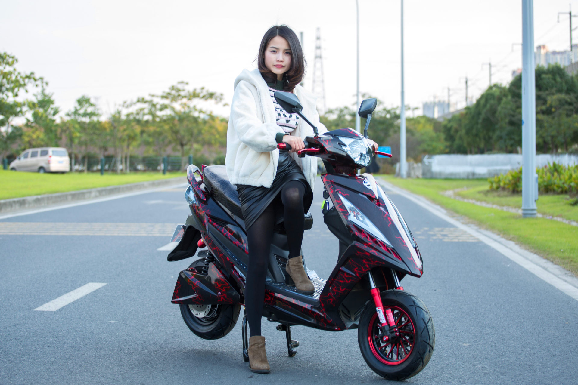 战速1800w鬼火大功率个性改装电动车成人60v72v电瓶车酷车赛车