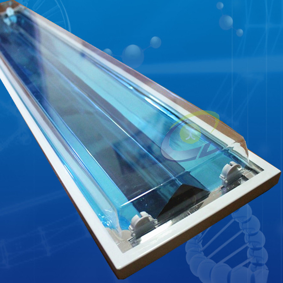 led净化灯三防灯t8双管洁净灯食品厂灯盘医用药厂无尘车间灯