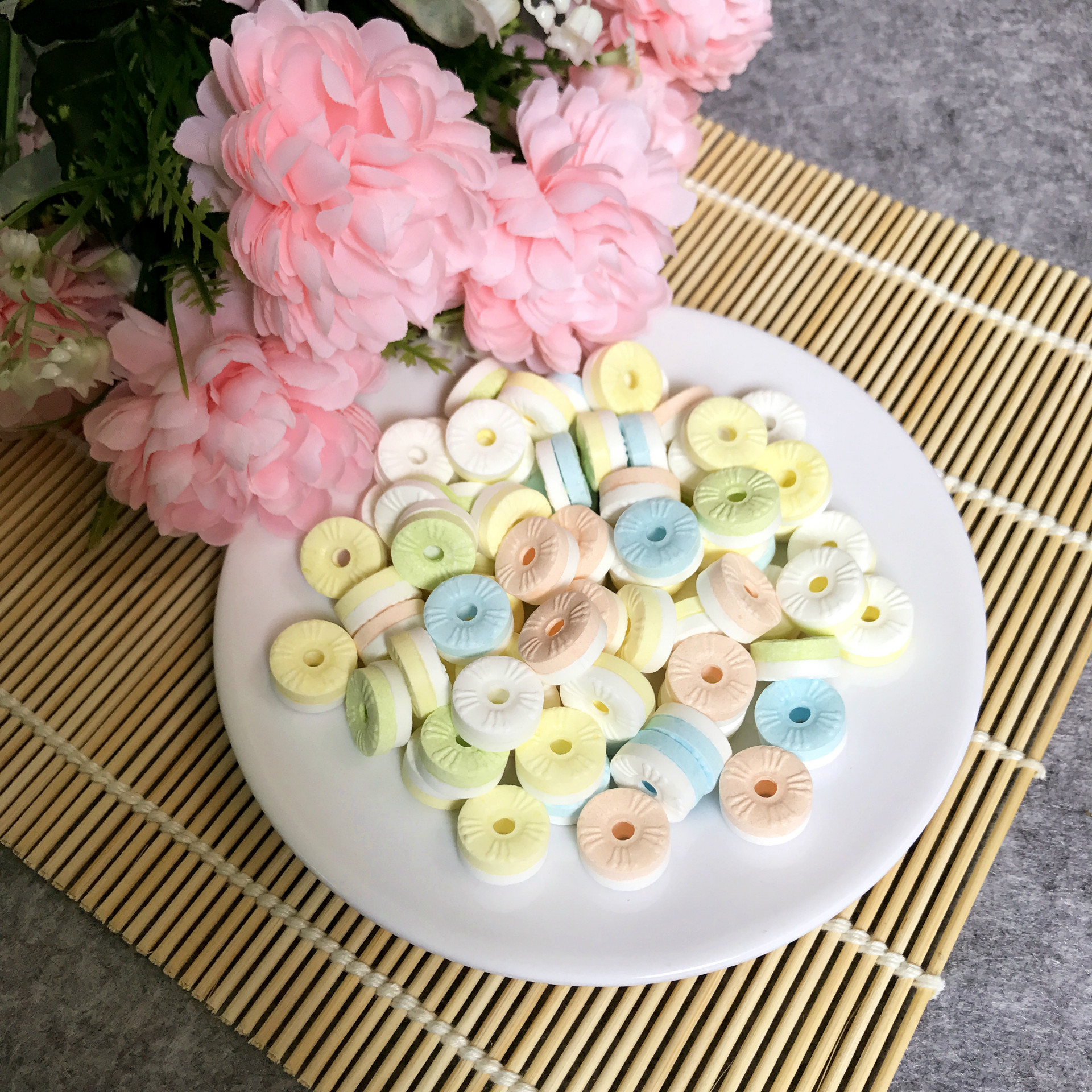 口哨糖 5斤x6包 压片糖果 音乐糖 哨子糖 可吹响 oem 贴牌代加工