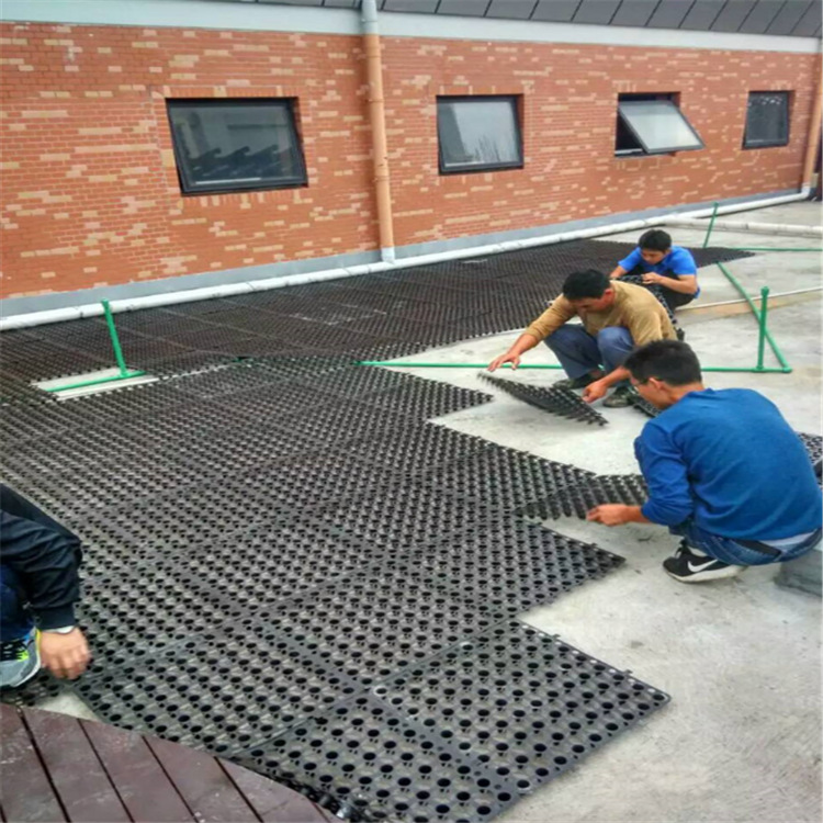 车库顶板隔热绿化屋顶种菜滤水板广场绿化蓄排水板送过滤土工布