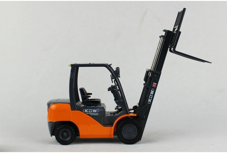 正品凯迪威合金车模型625039轻型叉车独立装仿真叉装车玩具包邮