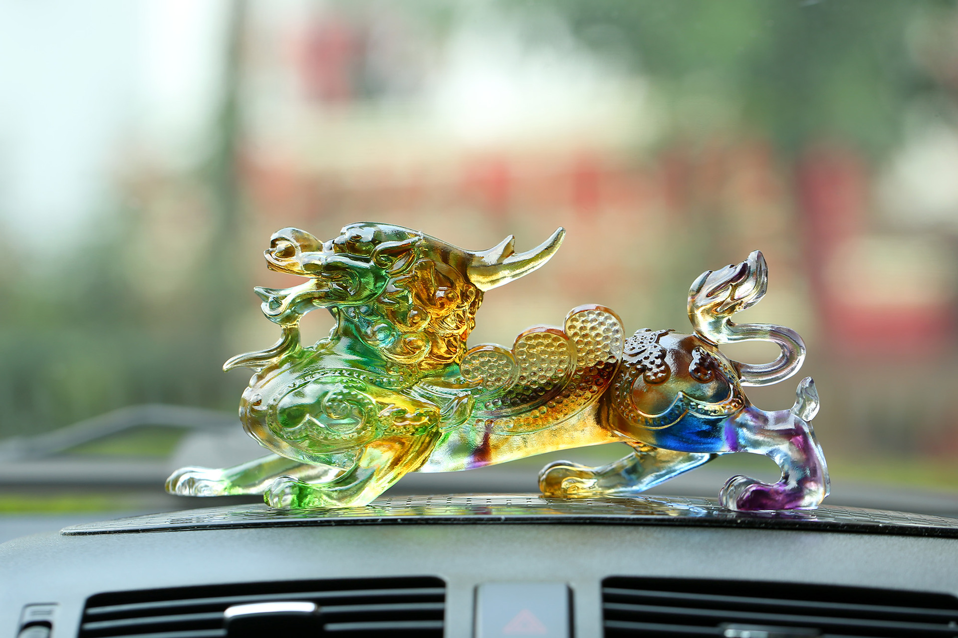 Ouyige Car Decoration Car Perfume Holder Car Glass Ornament Creative Car Interior Ornaments Decoration