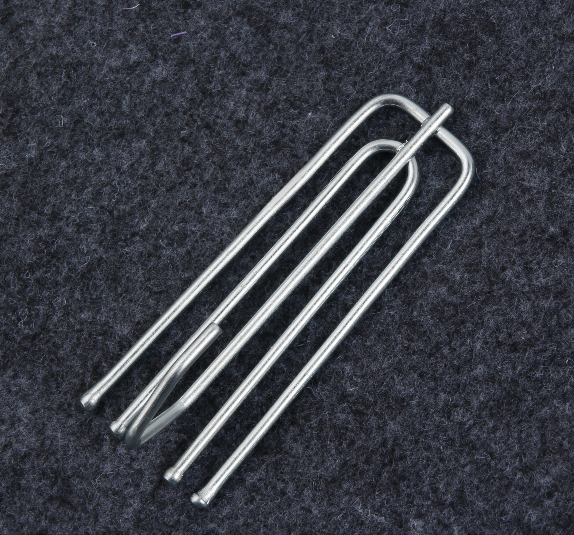 厂家直销布叉电镀窗帘配件挂钩 布头四爪挂钩窗帘四叉钩