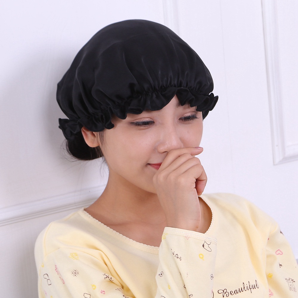 真丝睡帽005