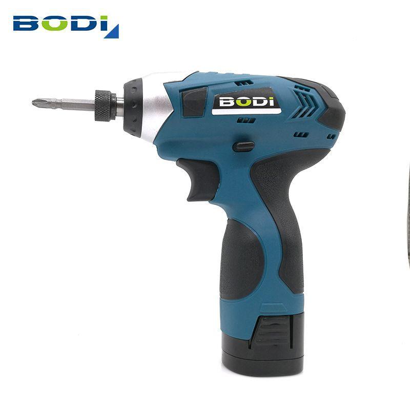 bodi充电式手电钻电动螺丝刀批多功能家用大功率扭力锂电钻起子机推荐