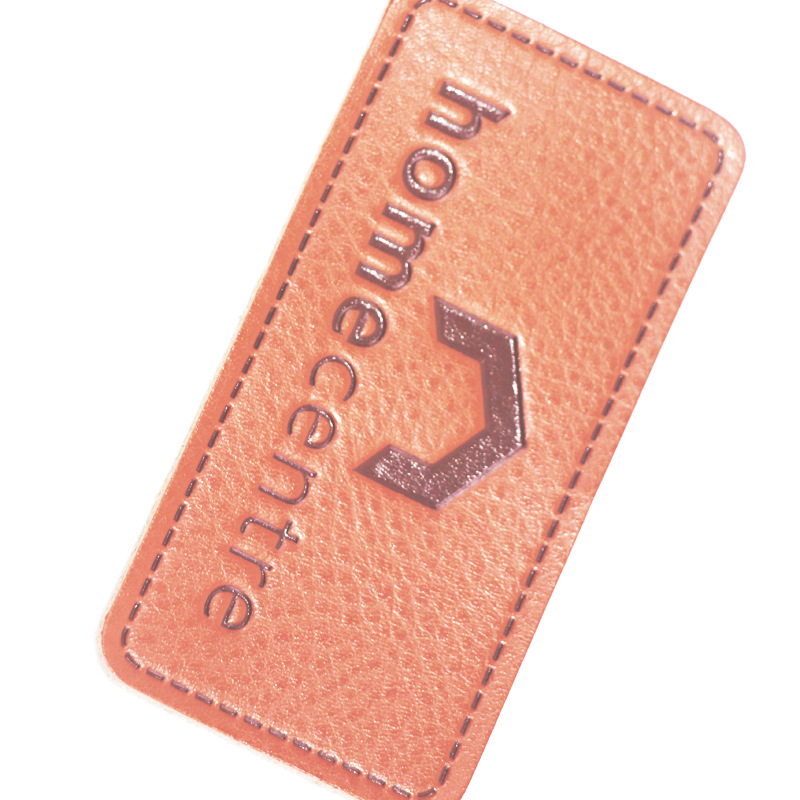 五金皮牌定制真皮箱包ou标 牛仔裤腰牌皮牌定制