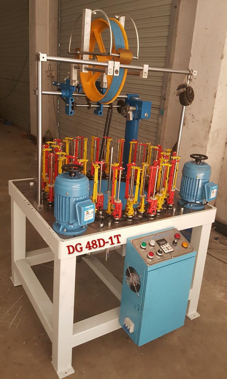 48锭高速编织机  松紧绳编织机 绳带编织机 48锭纤维织机