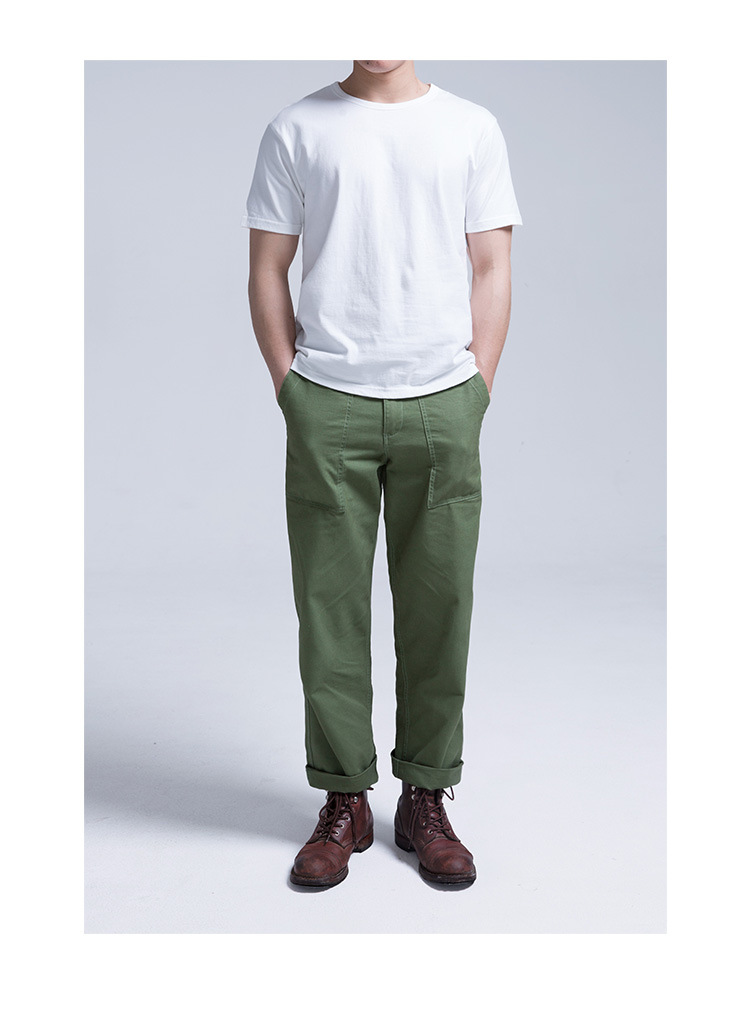 宽松工装裤_阿美 og107军裤宽松工装裤vintage休闲甲板男潮