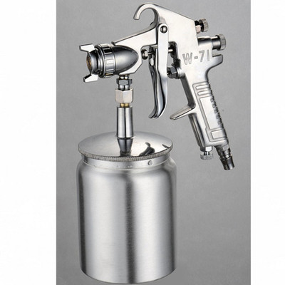 塞格w-71喷漆枪气动静电乳胶小型喷枪高雾化家具汽车钣金喷漆枪