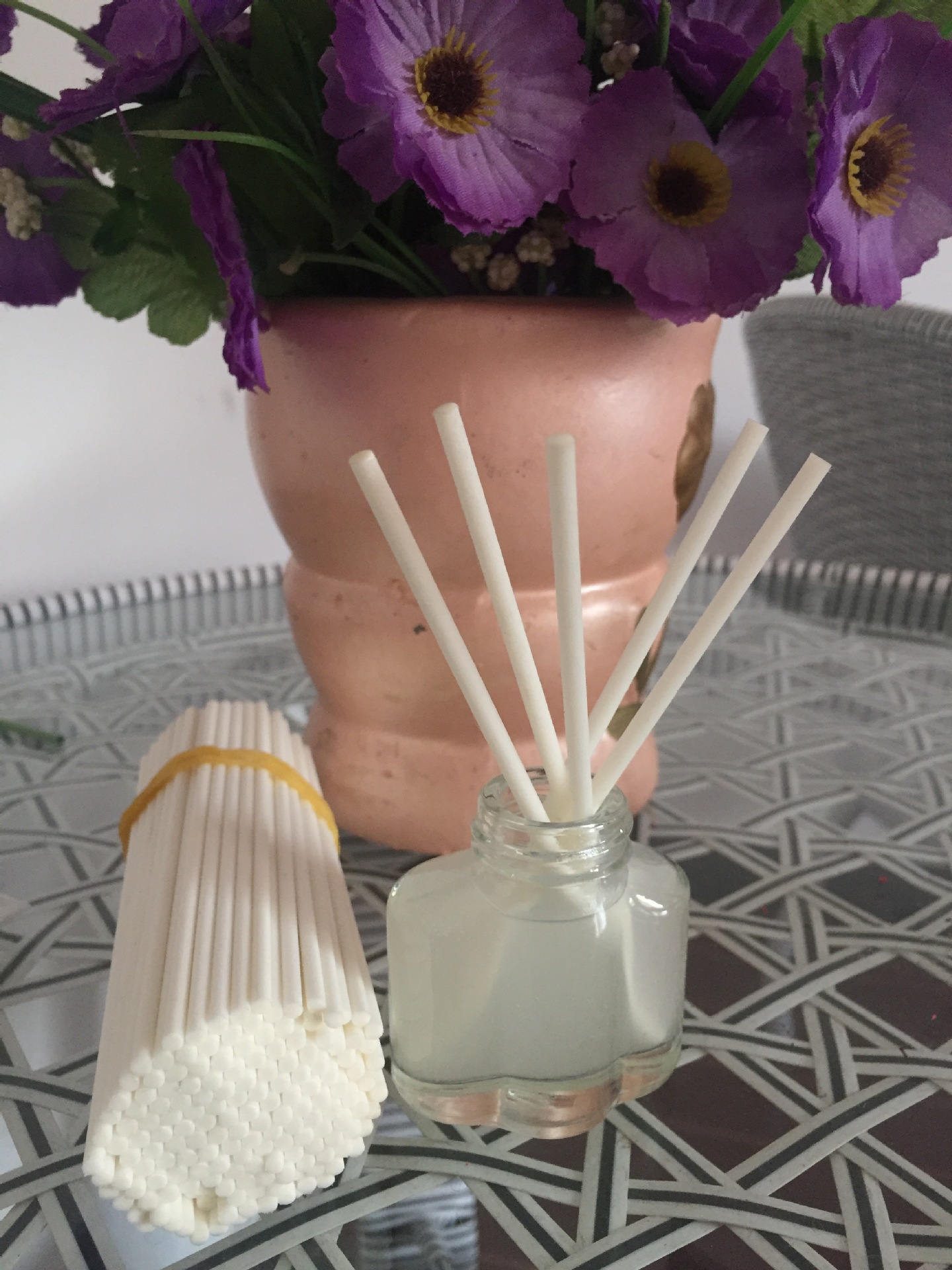 厂家热销白色香薰纤维棒 无火香薰棒 香薰挥发棒量大价优