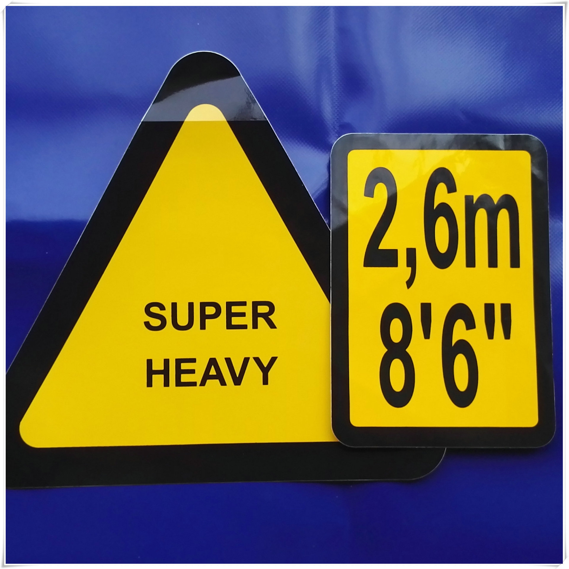 集装箱三角标3m贴花重量标斑马标uic标车辆商标贴纸标志铭牌