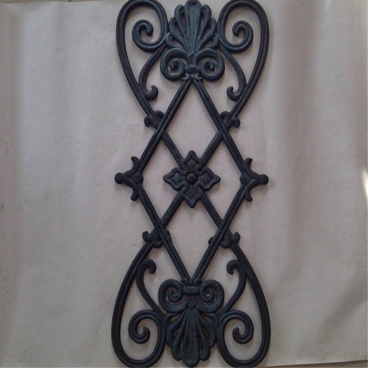 浙江绍兴铁艺配件铸铁花件铁艺大门配件铁艺门花楼梯花