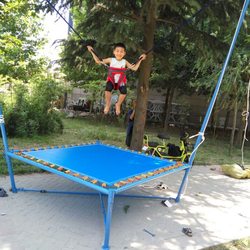 商用户外折叠弹簧款儿童蹦极跳床健身蹦蹦床蹦极公园蹦床厂家