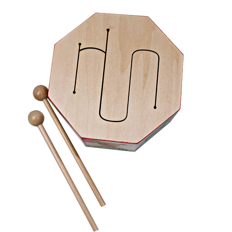 orff world/奥尔夫天地 小号三音鼓 儿童卡通手鼓 幼儿专用学习鼓