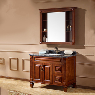 欧式实木浴室柜