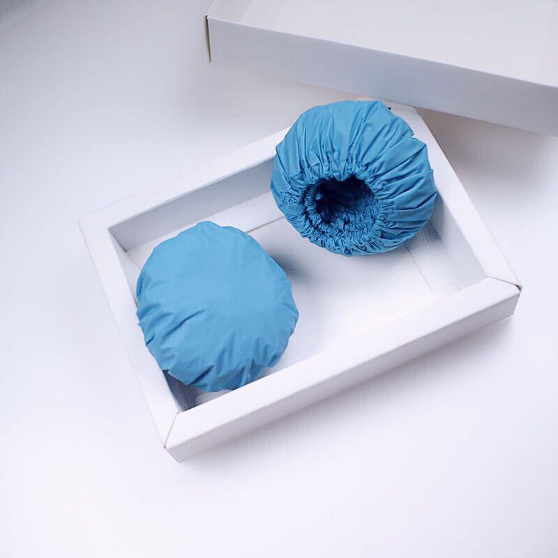 厂家批发防水耳套染发耳罩洗澡洗发打耳洞穿耳术防水护耳100个装