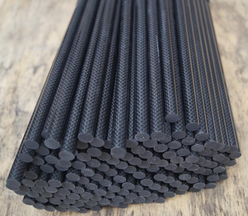 高强度碳纤棒实心 圆心棒加工 定做厂家批发直销拉挤碳纤维杆棒材