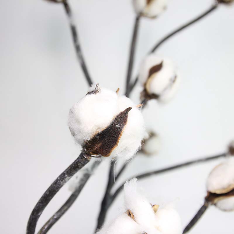 热卖格蕾贝尔6头棉花仿真花客厅 装饰花餐桌花艺拍摄影道具假花