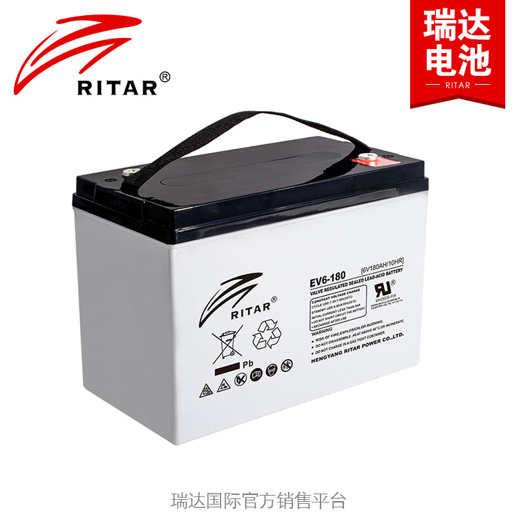 旅游观光车电动汽车电瓶6v180ah动力铅酸蓄电池瑞达电池-阿里巴巴