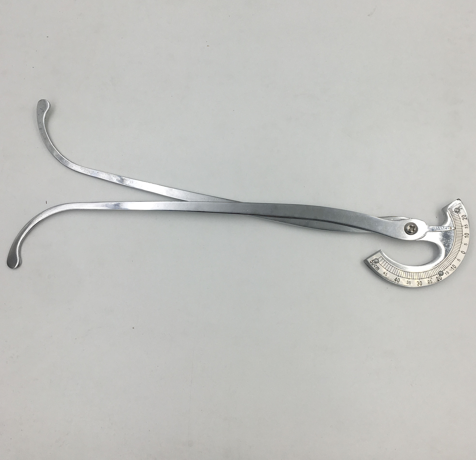 不锈钢钳式骨盆测量仪 骨盆测量器 内外径测量计骨盆带刻度