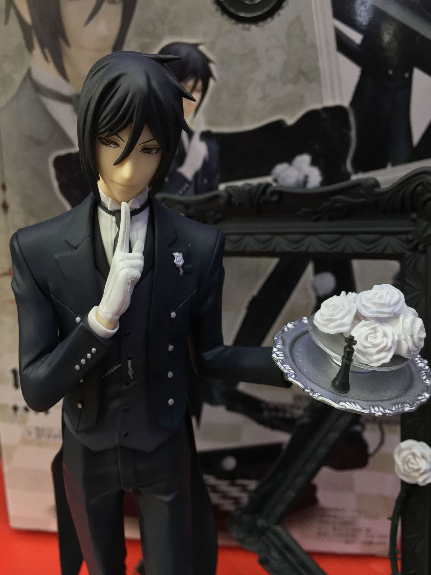 黑执事管家 塞巴斯蒂安 artfx j马戏团篇 手办模型底座摆件盒装