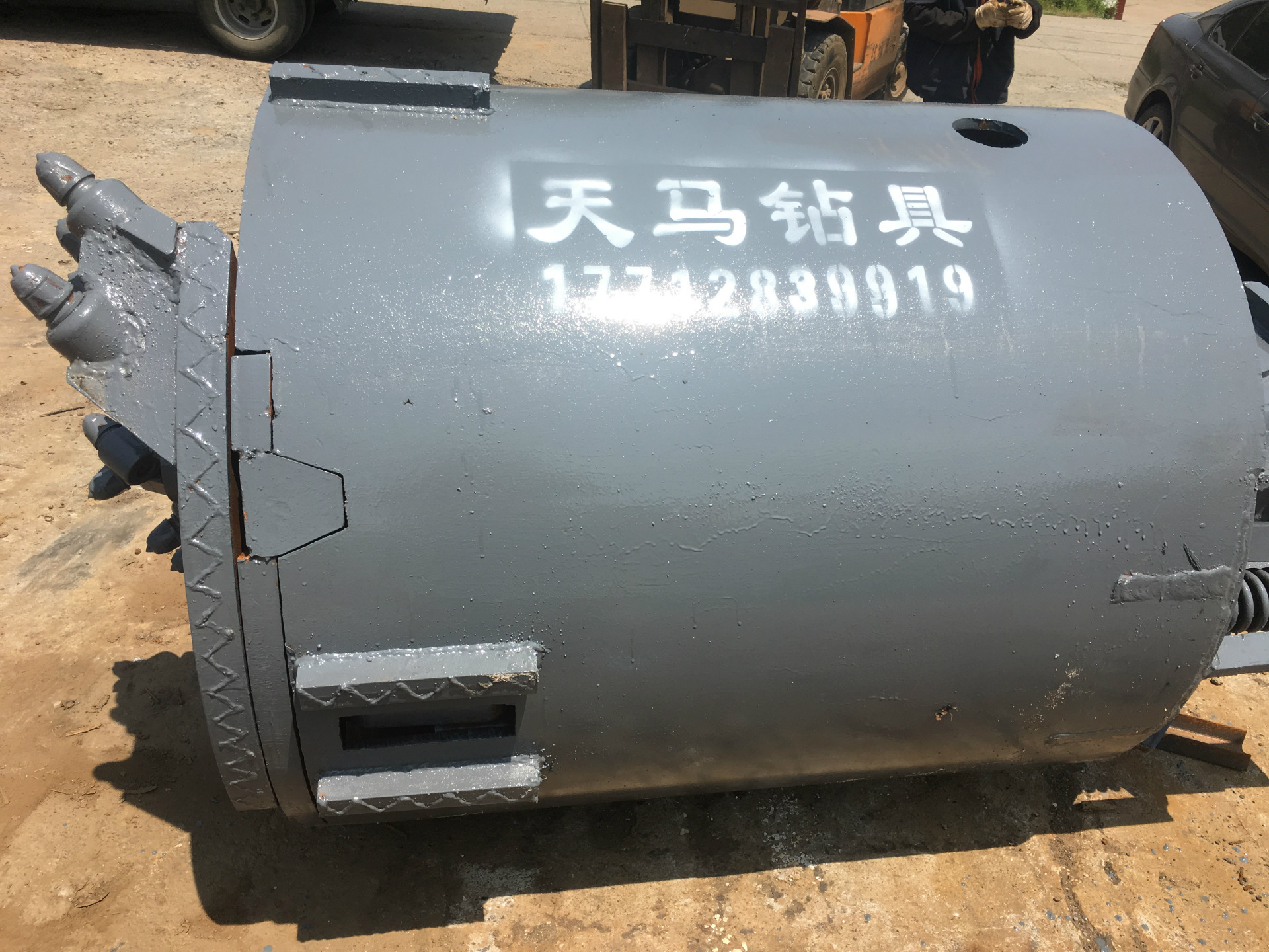 旋挖钻头 2.5米双底截齿捞沙斗 工厂直销