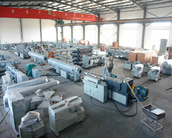 pvc管材设备生产线Φ400pvc排水管生产线pvc穿线管生产线