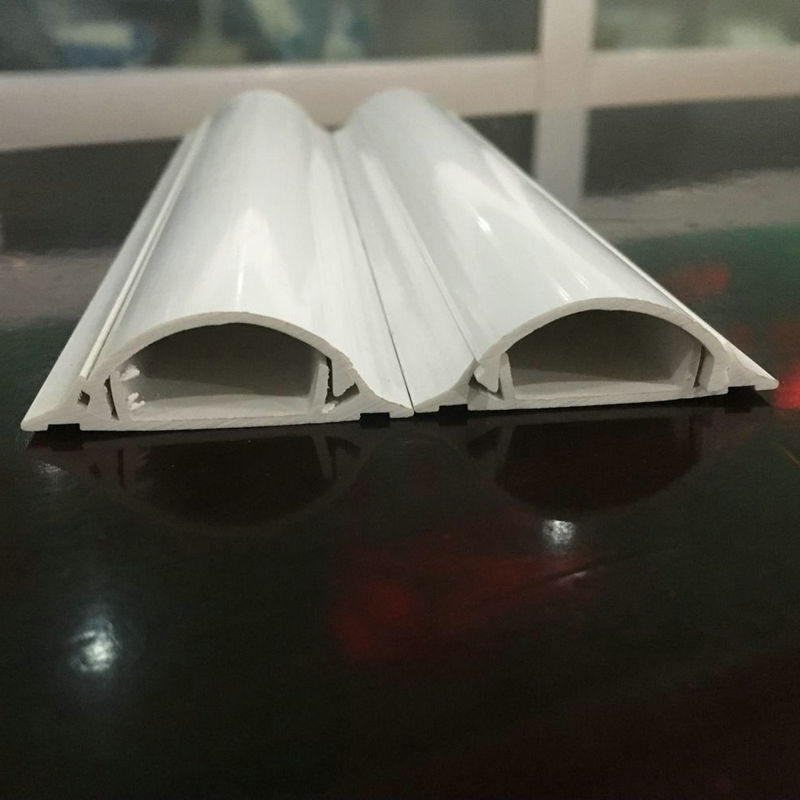 pvc塑料线槽 pvc明装线槽 弧形电线槽 防火阻燃线槽 绝缘配线槽