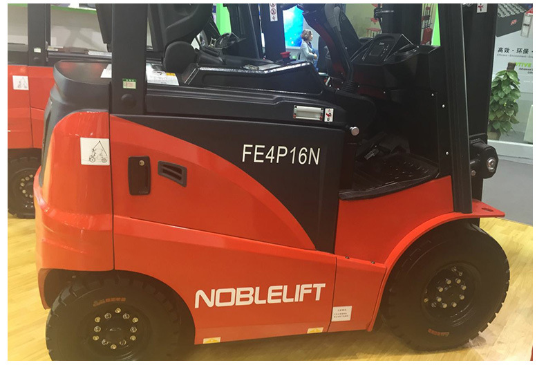 noblelift/诺力n系列新型电动叉车四只点座驾式侧拉式电瓶叉车