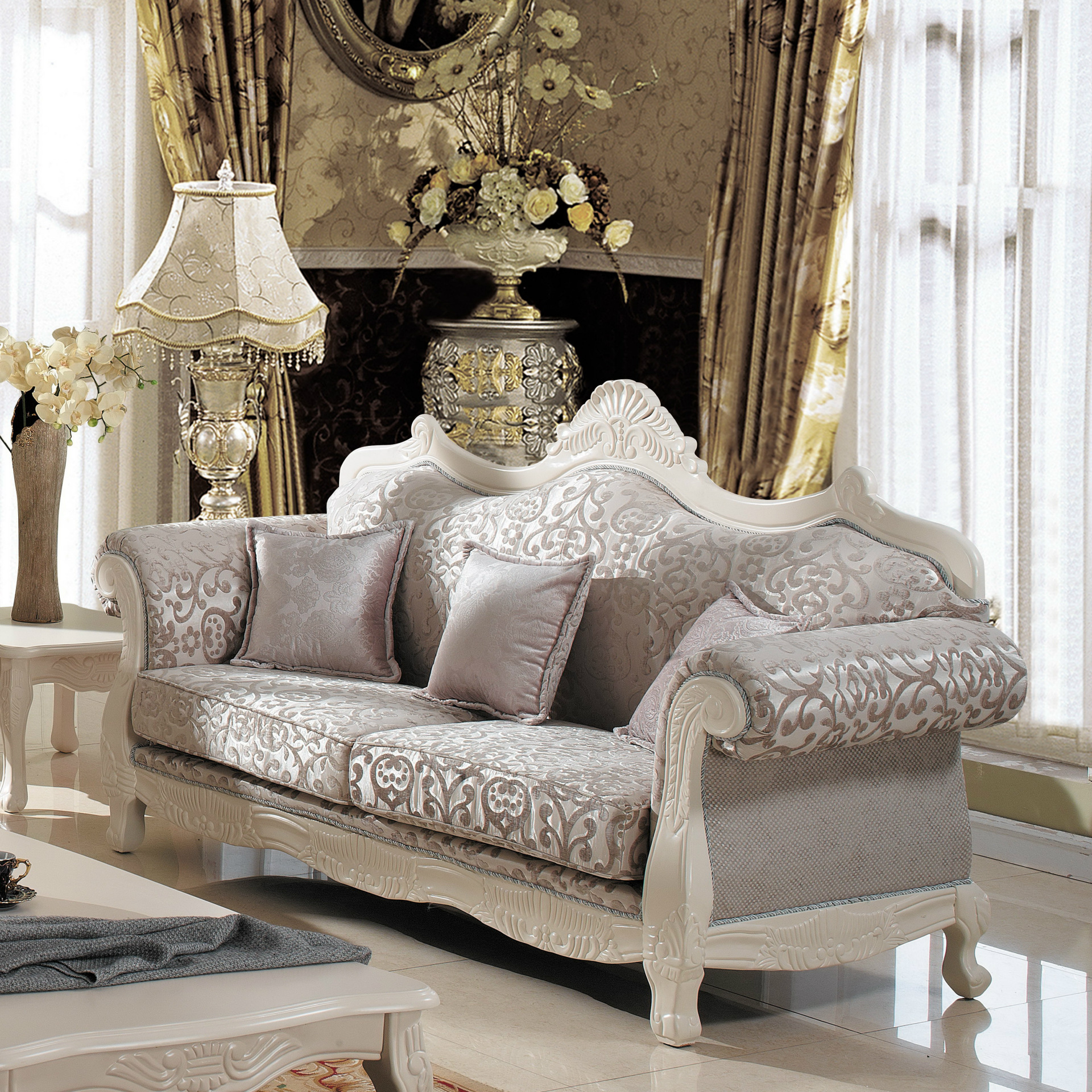 高档欧式布艺沙发