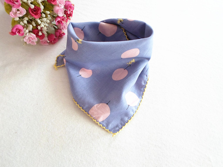 韩版新款儿童四角巾 男女宝宝围巾 婴幼儿四方巾 批发