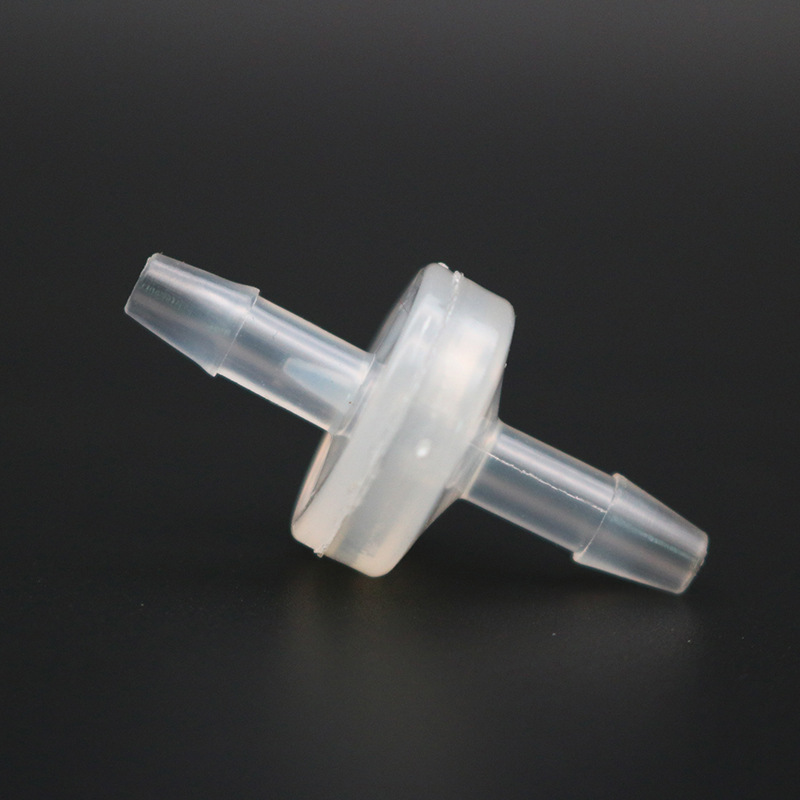 塑料单向阀4mm宝塔型塑料截止单向阀微型单向阀耐水耐臭氧耐腐蚀