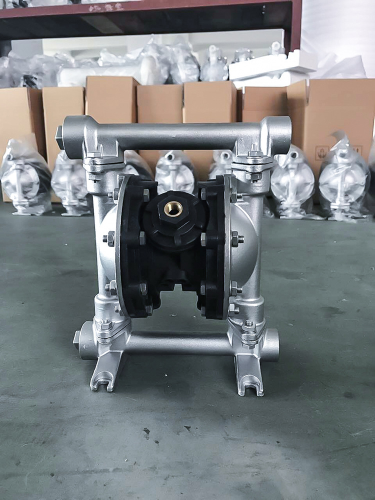 qby气动隔膜泵不锈钢隔膜泵喷漆油漆输送气动泵爆款隔膜泵