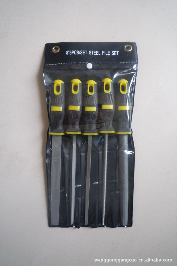 厂家直供 200mm锉刀套装5支8寸5件套钳工锉刀组合套装 可定制包装
