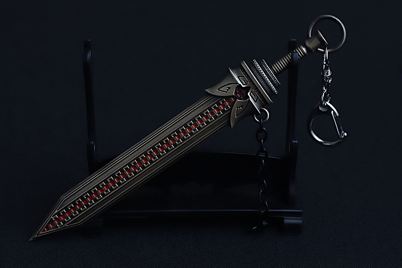 国产网游渊虹墨眉巨阙荆柯霸王枪龙且羽刃苍狼水寒天问剑合金兵器