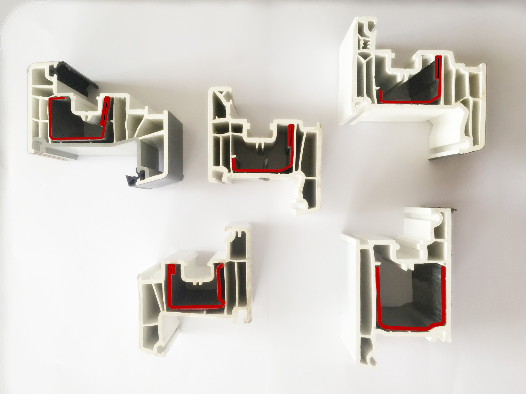 美式pvc门窗pvc平开窗pvc推拉窗pvc内开窗型材用钢衬