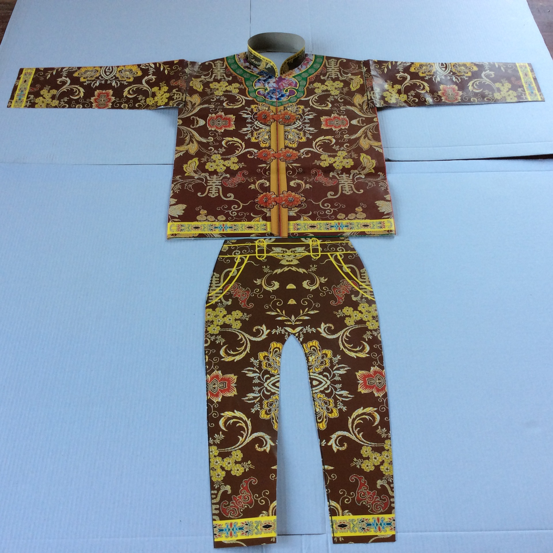 纸衣服,寒衣寒裤,祭祀殡葬用品纸扎专用纸衣,厂家直销